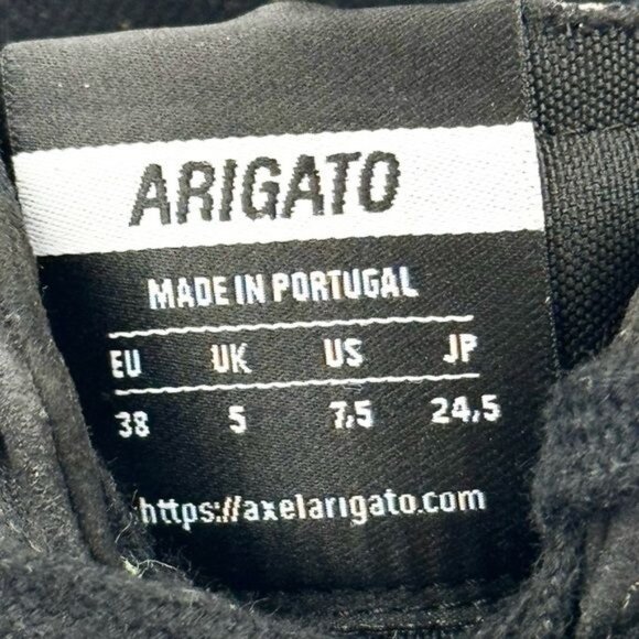 AXEL ARIGATO GENESIS VINTAGE RUNNER SNEAKERS BLACK 7.5 - Picture 7 of 12